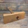 Vintage Buck & Ryan 1 3/16” Wide Beech Rebate Moulding Plane - Refurbished
