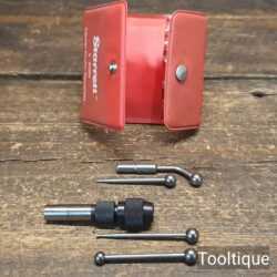 Vintage Starrett S-828H Wiggler Centre Finder In Original Case - Good Condition