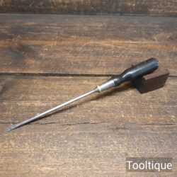 Vintage Stanley No: 45 Long Reach Slimline Flat Screwdriver 3/16” End - Good Condition