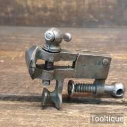 Vintage Cast Steel Jeweller’s Vice ⅞” Wide Jaws - Good Condition