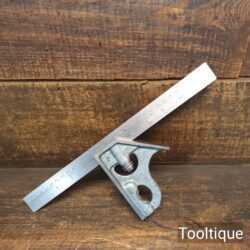 Vintage Rabone Chesterman No:1912 Adjustable Combination Square - Fully Refurbished
