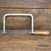 Vintage Coping Saw 6” Blade Beechwood Handle - Good Condition