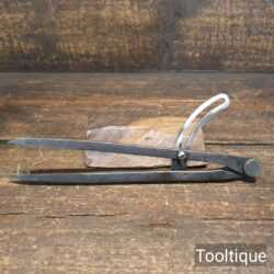 Vintage Marples 8 ½” Cast Steel Square Legged Straight Dividers - Good Condition