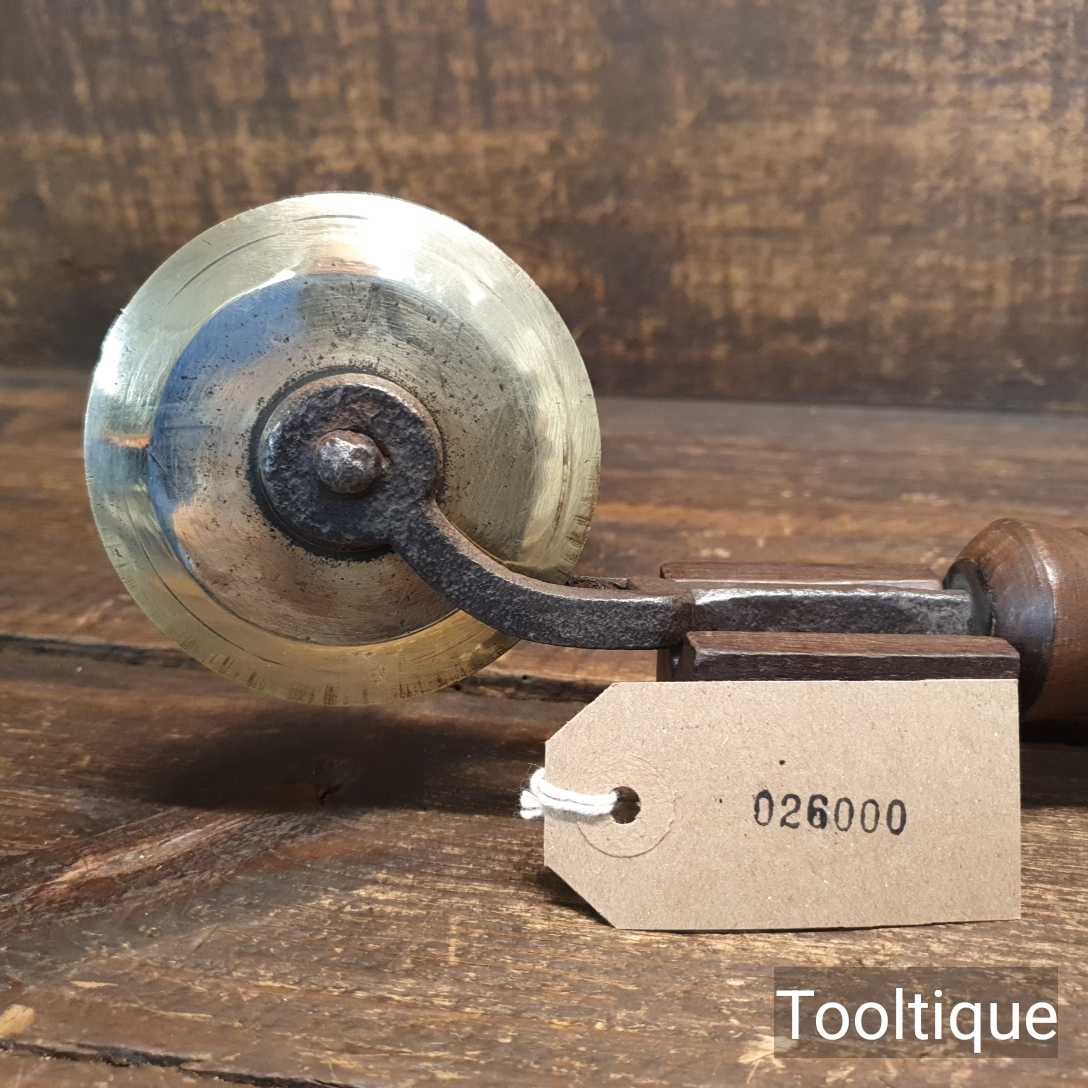 Vintage 9 No: Bookbinding Brass Double Line Shoulder Wheel Tools ...