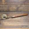 Vintage Brass Bookbinding Brass Double Line Shoulder Wheel Tool - Good Condition