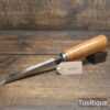 Vintage ¹⁷⁄₃₂” Carpenter’s Cast Steel Mortice Chisel - Sharpened Honed