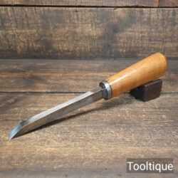 Vintage ¹⁷⁄₃₂” Carpenter’s Cast Steel Mortice Chisel - Sharpened Honed