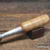 Unusual Vintage Footprint ¾” Socketed Paring Firmer Chisel - Refurbished Sharpened