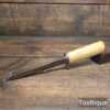 Vintage Buck & Hickman Carpenter’s ⅜” Cast Steel Mortice Chisel - Sharpened Honed