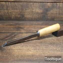 Vintage Buck & Hickman Carpenter’s ⅜” Cast Steel Mortice Chisel - Sharpened Honed