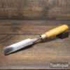 Vintage Moulson Brothers 1 ½” Cast Steel Straight Gouge Chisel - Fully Refurbished