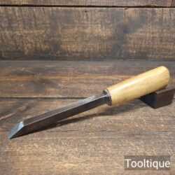 Vintage Herm. Boker ⅝” Cast Steel Mortice Chisel - Sharpened Honed