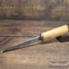Vintage Charles Nurse & Co. ¼” Cast Steel Mortice Chisel - Sharpened Honed