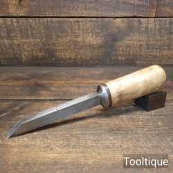 Vintage Thomas Ibbotson & Co. ⁹⁄₁₆” Cast Steel Mortice Chisel - Sharpened Honed