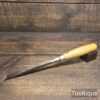 Vintage Marples & Sons ⁷⁄₁₆” Cast Steel Mortice Chisel - Sharpened Honed