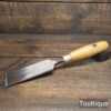 Rare Vintage Marples 2” Cast Steel Firmer Chisel Boxwood Handle - Refurbished Sharpened