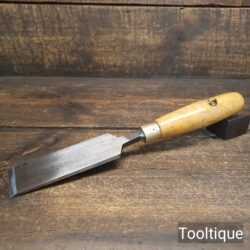 Rare Vintage Marples 2” Cast Steel Firmer Chisel Boxwood Handle - Refurbished Sharpened