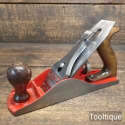 Rare Vintage I. Sorby No: 4 Smoothing Plane - Fully Refurbished Ready To Use