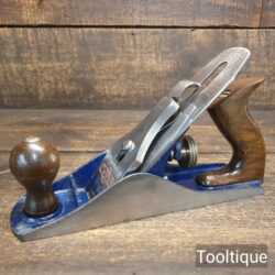 Vintage Woden No: 4 Smoothing Plane - Fully Refurbished Ready To Use