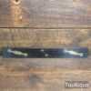 Large Vintage 18” Ebony & Brass Parallel Rule - Good Condition