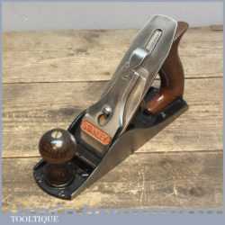 Vintage Stanley No: 4 Smoothing Plane Made in England - Refurbished