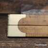 Vintage J. Rabone 24" Boxwood & Brass Folding Rule - Good Condition