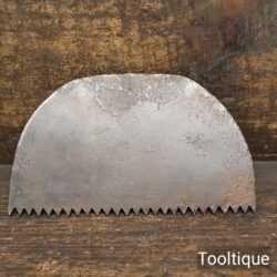 Antique 6 ½” Stonemasons Drag Course Saw Plate - Sharpened Ready To Use