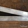 Vintage Carpenters 24" Spring Steel Folding Imperial Rule - Good Condition