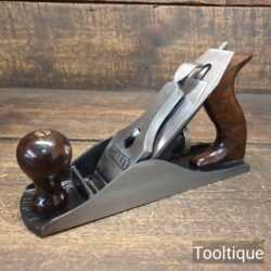 Vintage Stanley USA No: 4 Smoothing Plane Pat Date 1910 - Fully Refurbished