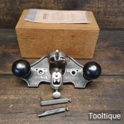 Vintage Boxed Stanley England No: 71 Hand Router Plane - Good Condition