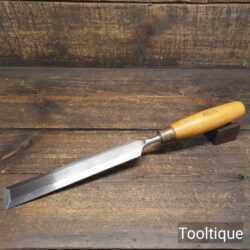 Vintage Marples Carpenter’s 1 ½” Bevel Edge Paring Chisel - Sharpened Honed