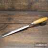 Vintage W. Marples & Sons Carpenter’s 1 ¹⁄₃₂” Bevel Edge Paring Chisel - Sharpened Honed