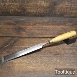 Vintage Brades Carpenter’s 1 ¹⁄₁₆” Bevel Edge Paring Chisel - Sharpened Honed