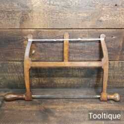Vintage Marples & Sons Beechwood Saw Bow Saw - Good Condition