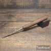 Vintage L. Shaw ⅜” Woodcarving Straight Gouge Chisel - Sharpened Honed