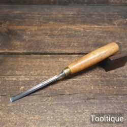 Vintage Buck & Ryan Toga brand ⁵⁄₁₆” Bevel Edge Chisel - Sharpened Honed