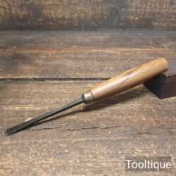 Vintage Herring Bros 5/16” Fishtail Flat Woodturning Chisel - Sharpened Honed
