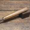 Scarce Antique John Green ¹¹⁄₁₆” Woodcarving Gouge Chisel - Sharpened Honed