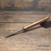 Vintage ⁷⁄₃₂” Woodcarving Skew Flat Chisel - Sharpened Honed