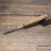 Vintage Bonum ³⁄₁₆” Woodcarving V Parting Chisel - Sharpened Honed