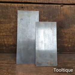 Vintage Pair Of 2 No: Marples & Sons Cabinet Scrapers - Ready For Use