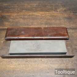 Vintage 8” x 2” Carborundum No: 116 Fine Honing Oilstone - Lapped Flat