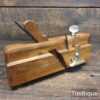 Antique Charles Nurse of London Moving Fillister Plane - Fully Refurbished