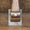 Vintage 7" Long Hand Scraper With Mahogany Clamp - Good Condition