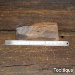 Vintage 6" No: 64F Rabone Chesterman Imperial & Metric Steel Rule - Good Condition