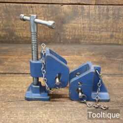 Vintage Carpenters Sash Clamp Heads - Good Condition Ready To Use