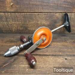Vintage Stanley England No: 905 Breast Drill Keyless Chuck - Good Condition