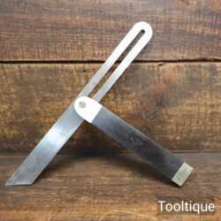 Vintage Rosewood & Brass Sliding Bevel 12” Blade - Ready To Use