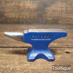 Vintage 5” Jewellers Record Hand Anvil - Fully Refurbished Ready To Use
