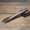 Vintage Stonemason’s 1” Single Rounded Iron- Good Condition